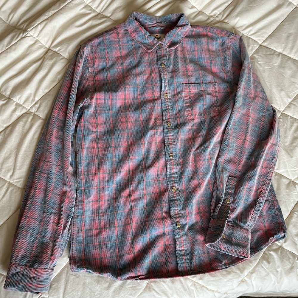 Marine Layer Lightweight Cord Buttondown Shirt